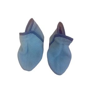 Patagonia Synchilla fleece blue slippers